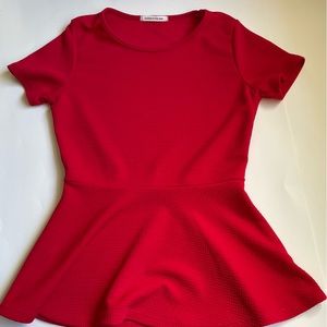 Peplum shirt
